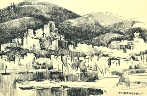 Italian Riviera by Tibor Dengyel