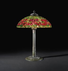 Poinsettia Table Lamp