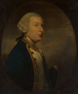 Half-Length Portrait of Admiral Robert Duff of Fetteresso by Tilly (manner of) Kettle