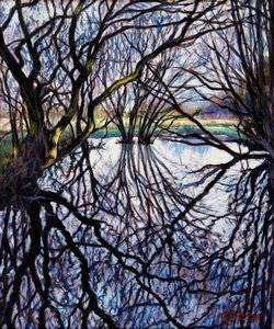 Pond Reflections, 2009 by Tilly Willis