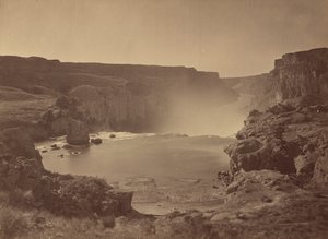 Shoshone Falls, Snake River, Idaho by Tim O Sullivan