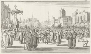 Pope Urban II preaches the First Crusade, 1683