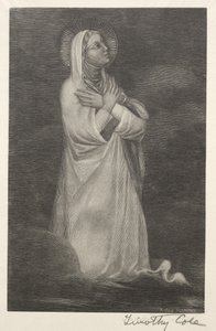 Old Italian Masters: Figure of the Virgin by Timothy Cole
