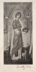 Old Italian Masters: St. Agnes by Timothy Cole