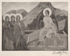 Old Italian Masters: The Three Marys at the Sepulcher, 1888-1892 by Timothy Cole
