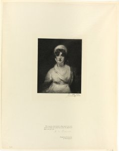 Portrait of Mrs. Siddons, from Old English Masters