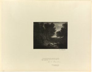 The Watering Place (from Old English Masters)