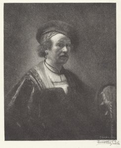 Rembrandt by Timothy Cole after Rembrandt van Rijn