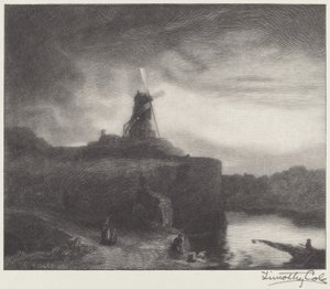 The Mill by Timothy Cole after Rembrandt van Rijn