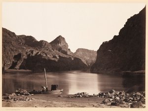 Black Canyon, Colorado River, from Camp 8, Looking Above