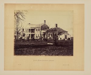 Lacey House, Falmouth, Virginia by Timothy H. OSullivan