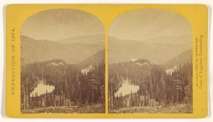 Lost Lakes, head of Conejos Canyon, Colorado, in the Sierra San Juan range, near divide between Conejos and South Fork... by Timothy H. O