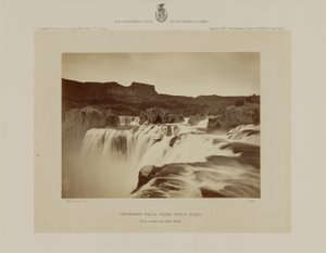 Shoshone Falls, Snake River, Idaho, View across the Top of the Falls