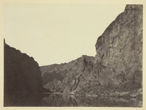 Black Canyon, Colorado River, looking below from Big Horn Camp by Timothy O