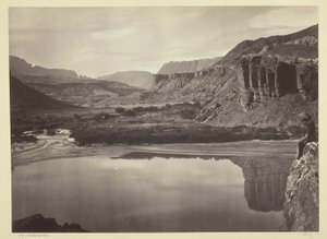 Looking Across the Colorado River to the Mouth of Paria Creek by Timothy O