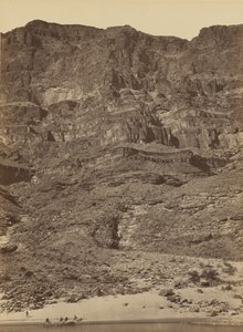 Wall in the Grand Canyon, Colorado River, 1872 by Timothy O