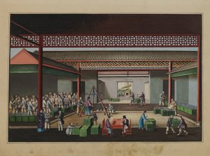 Weighing and Purchasing Tea by Tinqua