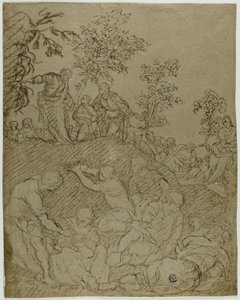 Miracle of the Loaves and Fishes by Tintoretto