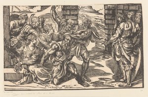 Samson Fights with Philistine Soldiers