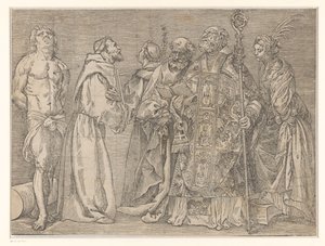 Six Standing Saints