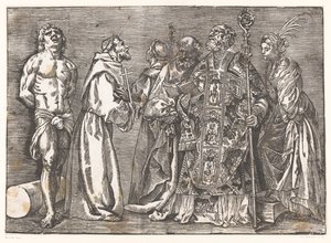 Six Standing Saints