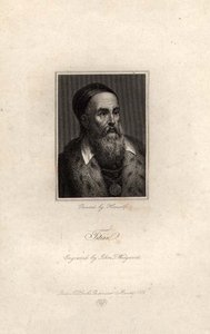 Portrait of Titian, engraved by John T. Wedgwood