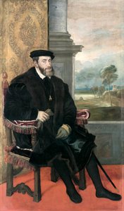 Seated Portrait of Emperor Charles V
