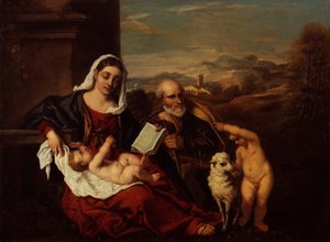 The Holy Family with the Infant St John the Baptist