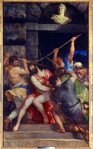 Christ Wreath of Thorns by Tiziano Vecelli