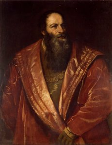 Portrait of Pietro Aretino by Titian