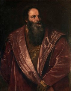 Portrait of Pietro Aretino by Titian
