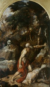 Penitent Saint Jerome, c. 1550 by Titian