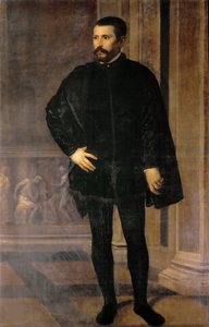 Portrait of Diego Hurtado de Mendoza y Pacheco by Titian