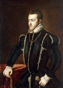 Portrait of Philip II, King of Spain and Portugal by Titian