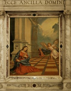 The Malchiostro Annunciation by Tiziano Vecelli