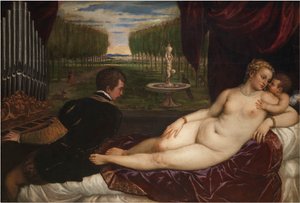 Venus with an Organist and Cupid, ca. 1555