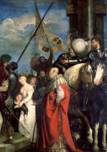 Ecce Homo, 1543 (detail) by Tiziano Vecelli