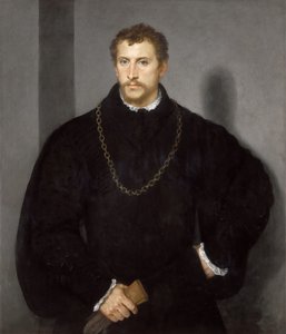 Portrait of a Young Englishman by Tiziano Vecelli