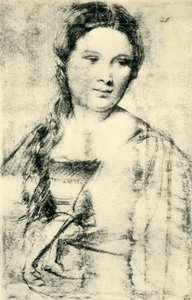 Portrait of a Young Woman by Tiziano Vecelli