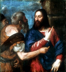 The Tribute Money by Tiziano Vecelli