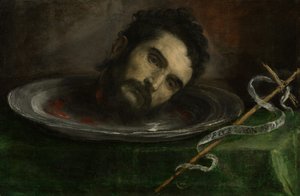Head of John the Baptist by Tiziano Vecelli