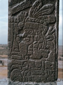 Relief of the Temple of Tlahuizcalpantecuhtli by Toltec Toltec