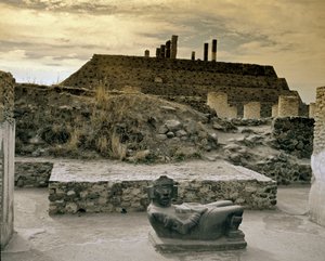 Temple of Quetzalcoatl by Toltec Toltec