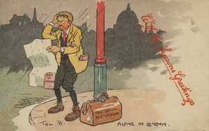 Alone in London by Tom Browne