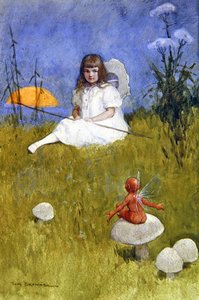 At the Bottom of the Garden by Tom Browne