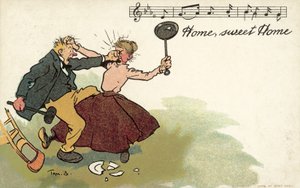 Home Sweet Home, Domestic Violence by Tom Browne
