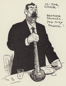 In the Chair, Brother Savages, You May Smoke by Tom Browne