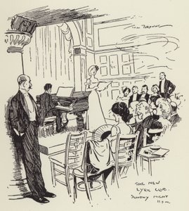 The New Lyric Club, Sunday Night, 11 pm by Tom Browne