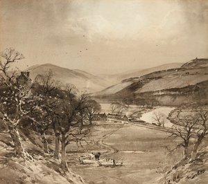 The Ettrick Valley Near Selkirk