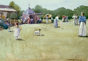 The Tennis Party by Tom Simpson